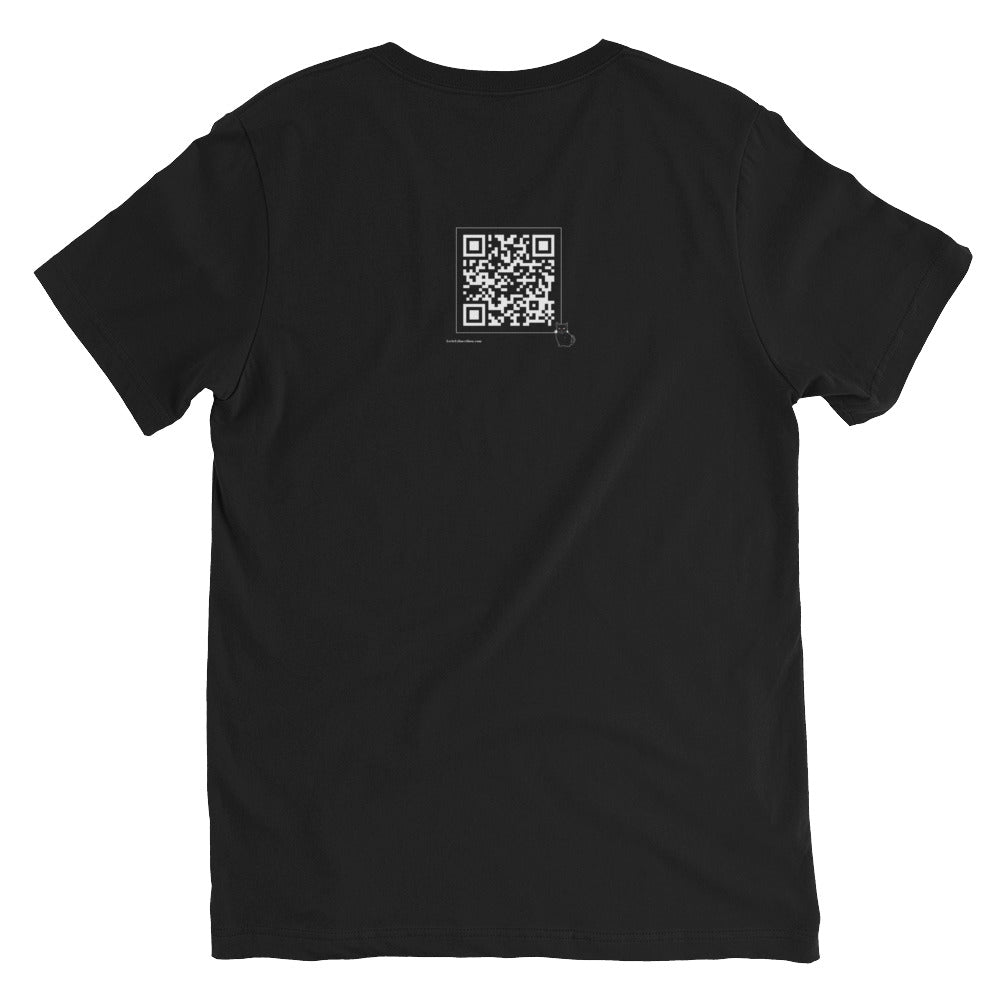 Eerie Echoes With Ms. B Official V-Neck BLACK [Unisex]